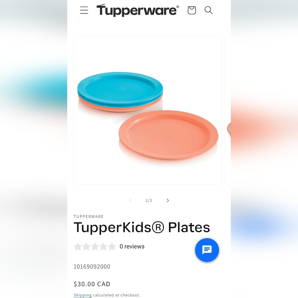*Tupperware TupperKids® Plates*